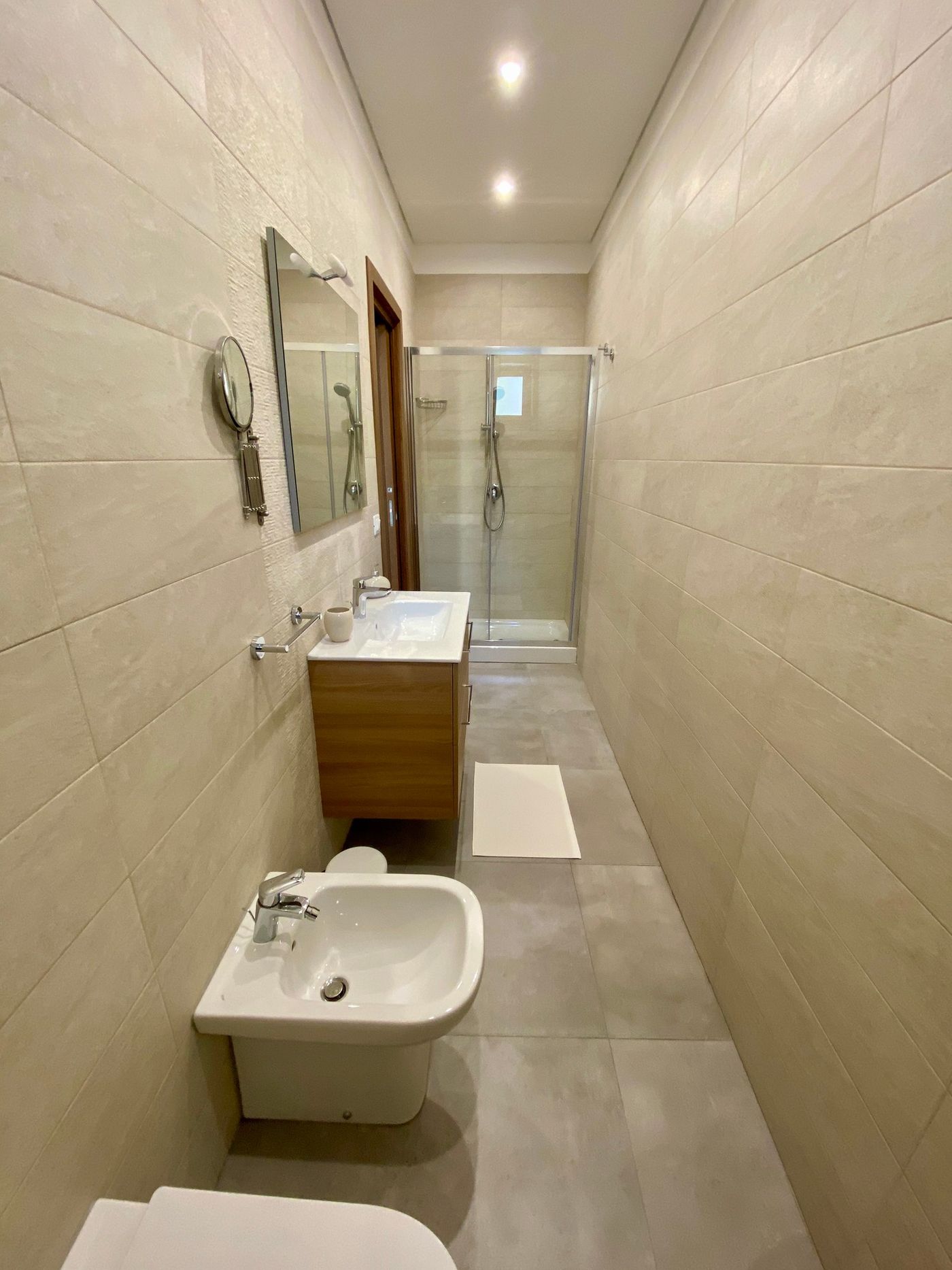 Doccia del bagno privato